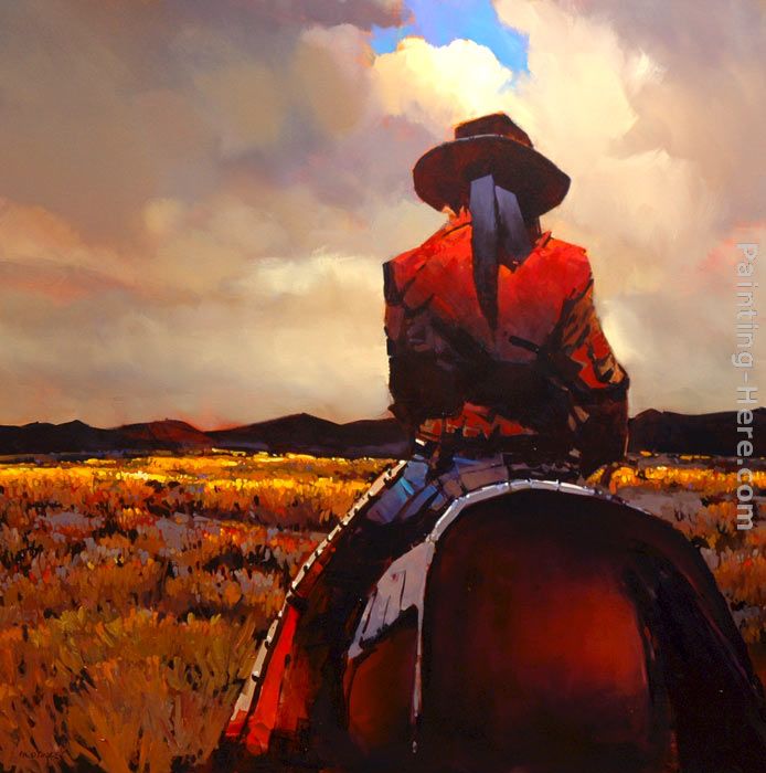 The Way of the Gaucho painting - Michael O'Toole The Way of the Gaucho art painting